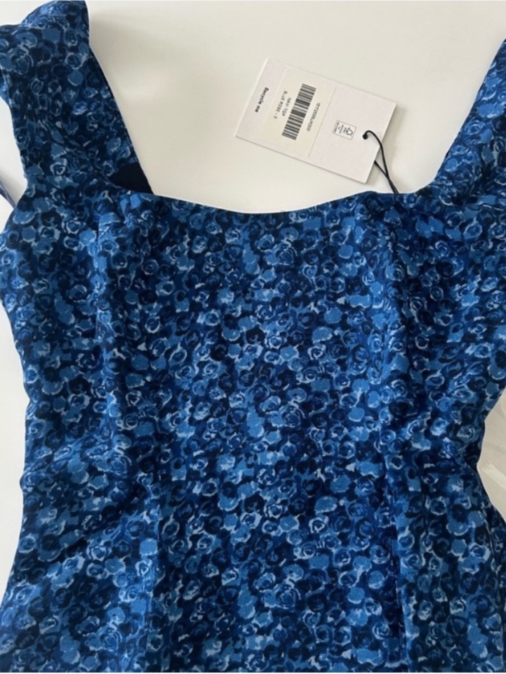 NWT • Reformation Navi top in Blue Rose - size 0